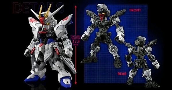 [Có Quà Tặng] Mô Hình Lắp Ráp MG MASTER GRADE MGSD FREEDOM GUNDAM DB (Tặng Base) + Decal huỳnh quang phát sáng