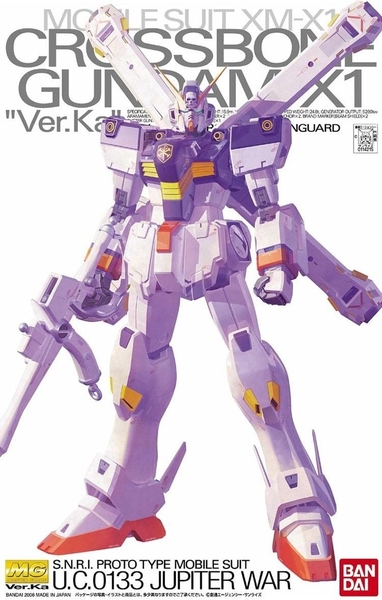 Mô Hình Lắp Ráp Gundam MG 1/100 CROSSBONE GUNDAM X-1 ver.Ka của Bandai Nhật Bản