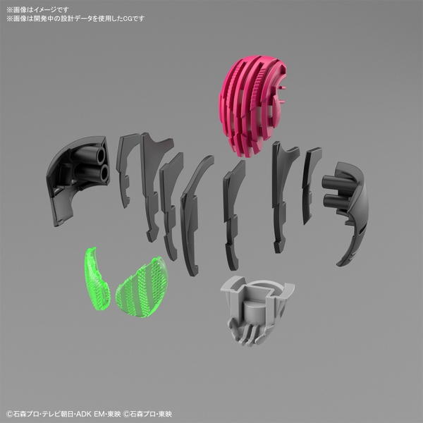 Mô Hình Lắp Ráp FRS Figure-rise Standard MASKED RIDER DECADE của Bandai Nhật Bản (tặng kèm base)