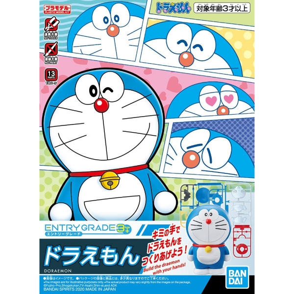 Mô Hình Lắp Ráp ENTRY GRADE DORAEMON của Bandai Nhật Bản