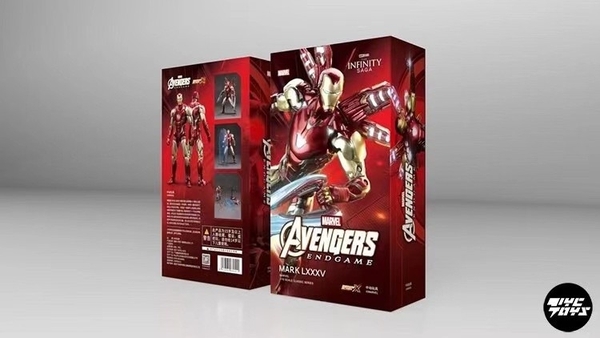 Mô Hình Ráp Sẵn Marvel Ironman MK85 1.0 Version - ZM12 của ZDToys