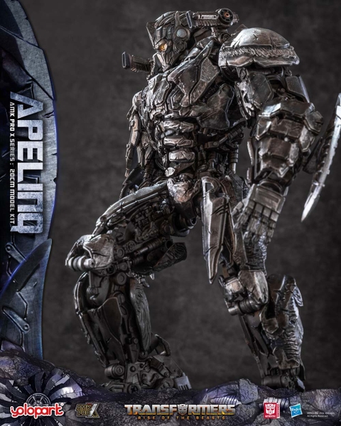 Mô Hình Lắp Ráp AMK PRO X Series Transformers Movie 7: Rise of The Beasts – 22cm Apelinq Model Kit của YOLOPARK