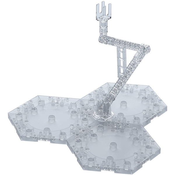 Giá trưng bày mô hình - Action Base 4 (màu Clear) - HG/RG/MG chính hãng Bandai Nhật Bản