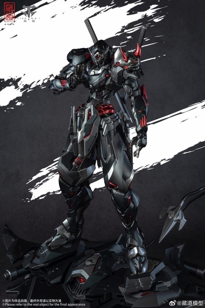 Mô Hình Ráp Sẵn Metal Build CD-07B Ninja Chou Chou Dark Night Shadow Ver. 1/72 của CANGDAO