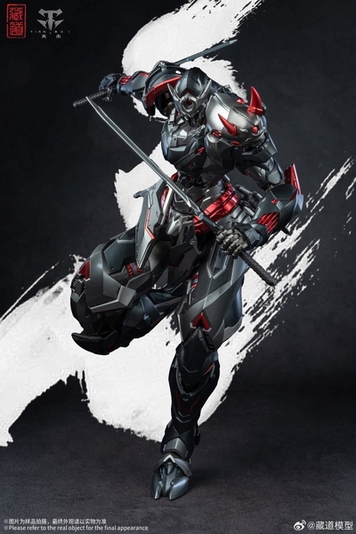 Mô Hình Ráp Sẵn Metal Build CD-07B Ninja Chou Chou Dark Night Shadow Ver. 1/72 của CANGDAO