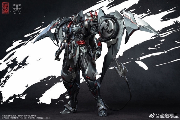 Mô Hình Ráp Sẵn Metal Build CD-07B Ninja Chou Chou Dark Night Shadow Ver. 1/72 của CANGDAO