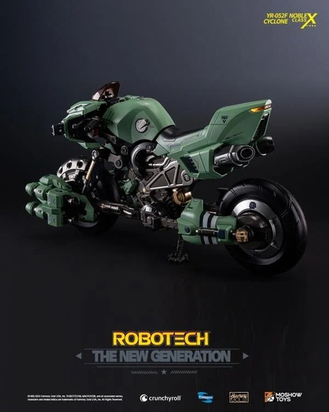 Mô Hình Ráp Sẵn MB Robotech Ultimate X-Class Space Fortress Cyclone Motorcycle của Moshow toys