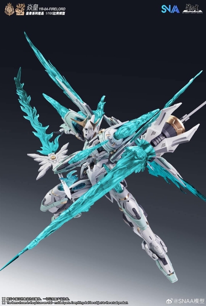 Mô Hình Lắp Ráp MG 1/100 YR-04 FIRE LORD (F.P.A.A) của SNAA (tặng kèm base, decal nước và bonus)