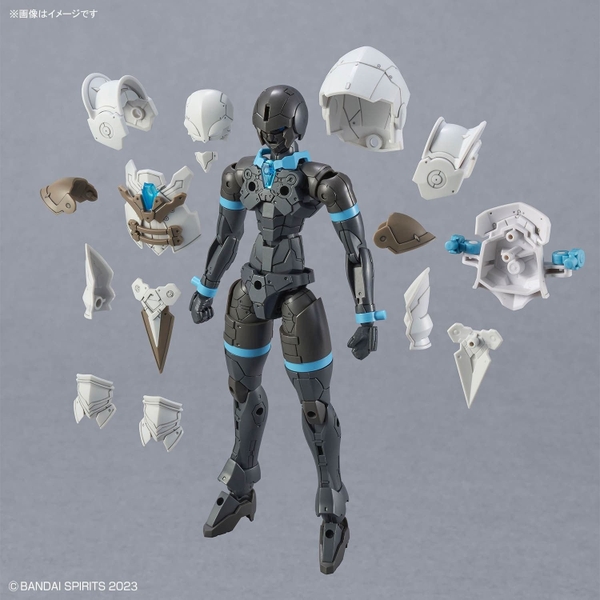 Mô Hình Lắp Ráp 30MF Liber Wizard của Bandai Nhật bản