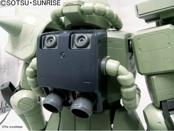 Mô hình lắp ráp Gundam Mega Size Model Zaku II 1/48 của Bandai nhật