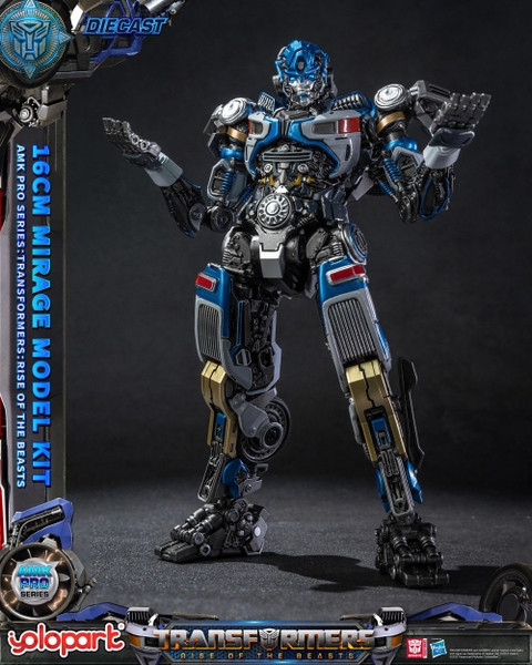 Mô Hình Lắp Ráp Transformers: Rise of the Beasts – 16cm Mirage – AMK PRO Series của YOLOPARK