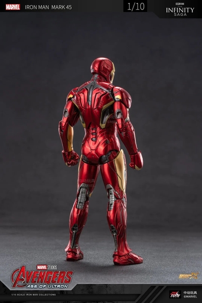 Mô Hình Ráp Sẵn IRON MAN MARK 45 (MK45) SCALE 1/10 của ZDTOYS