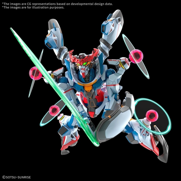 Mô Hình Lắp Ráp Gundam HG GQ 1/144 GQuuuuuuX - Endymion Unit Awakened của Bandai Nhật Bản