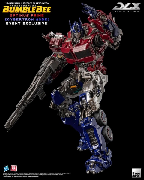 Mô Hình Ráp Sẵn Threezero Transformers: Bumblebee DLX Optimus Prime (Cybertron Mode) – bản Event Exclusive của Threezero