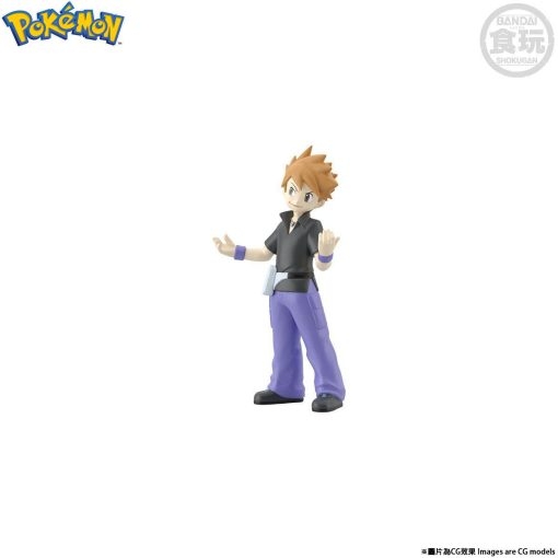 Mô Hình Nhân Vật POKEMON SCALE WORLD KANTO REGION BLUE & ARCANINE Chính hãng P-bandai JP