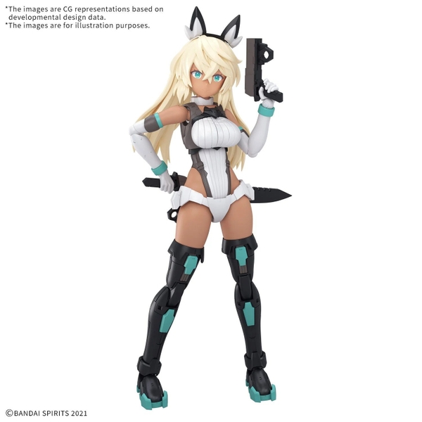 Mô Hình Lắp Ráp 30MS SIS-H00 SESTIEH [COLOR C] của Bandai Nhật Bản