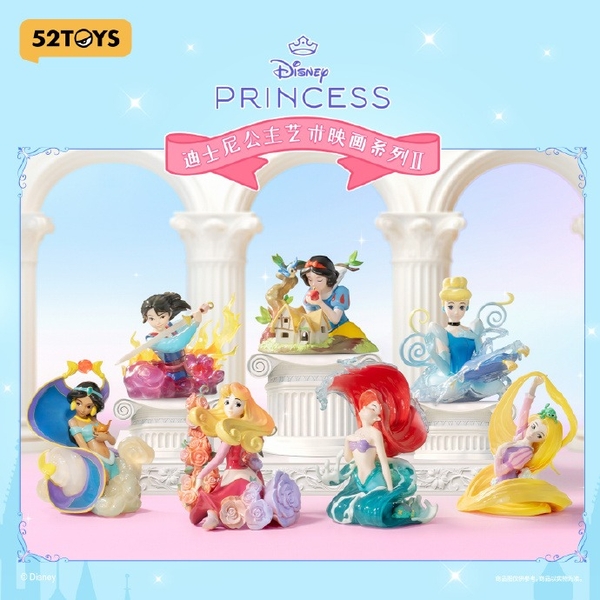 Hộp Mù Blindbox 52TOYS Disney Princess Art Gallery Series2