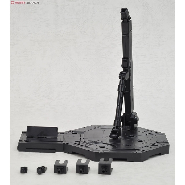Đế trưng bày Action Base 1 Black - Gray - Clear - Đen - Xám - Trong Suốt Display Bandai HG RG MG của Bandai nhật