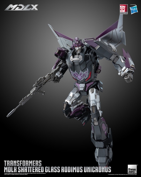 Mô Hình Lắp Ráp MDLX SHATTERED Rodimus Unicronus của Threezero
