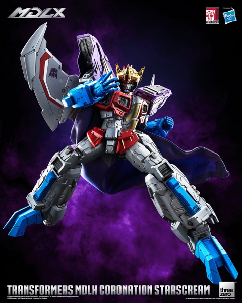 Mô Hình Ráp Sẵn Transformers - MDLX Coronation Starscream của Threezero