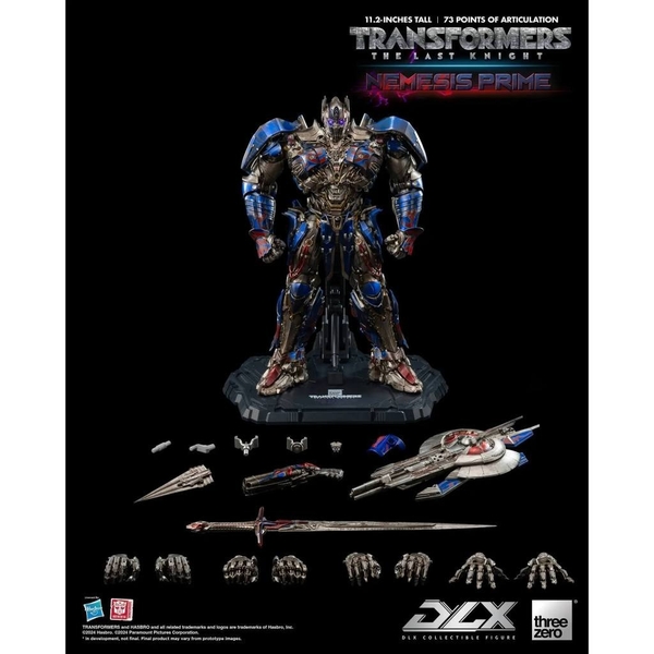 Mô Hình Ráp Sẵn DLX Nemesis Prime Threezero - Optimus Prime The Last Knight TLK