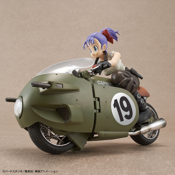 Mô Hình lắp Ráp FRS Figure-rise Mechanics Bulma’s Variable No.19 Motorcycle của Bandai Nhật bản