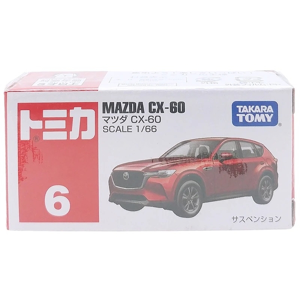 Mô Hình Xe Tomica No.6-12 Mazda CX-60 23 (Box) Chính Hãng TakaraTomy