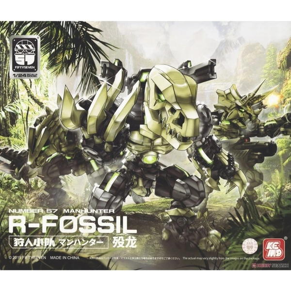 Mô Hình Lắp Ráp NO.57 Number 57 Manhunter R-Fossil w/Initial 1/24