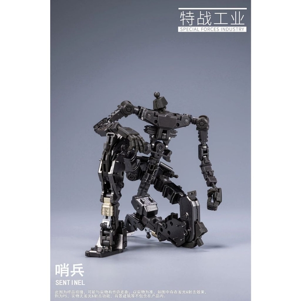 [Hàng Sẵn] Mô hình lắp ráp Sentinel tặng kèm 2 bộ giáp gundam (Tặng kèm khung xương kim loại, base và decal nước)