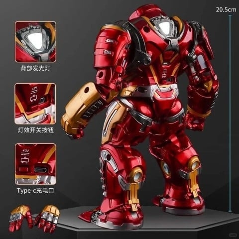 Mô Hình Ráp Sẵn Marvel Avengers: Infinity War Iron Man MK48 Hulkbuster 2.0 của ZDtoys