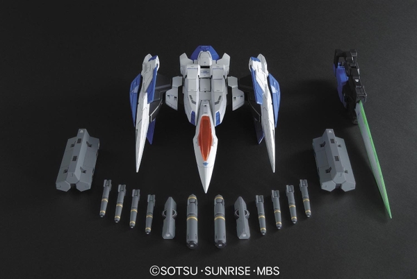 Mô Hình Lắp Ráp Gundam PG 1/60 OGN-0000+GNR-010 00 Raiser của Bandai Nhật Bản
