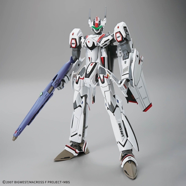 Mô Hình Lắp Ráp Gundam HG 1/100 VF-25F MESSIAH VALKYRIE ALTO CUSTOM của Bandai Nhật Bản
