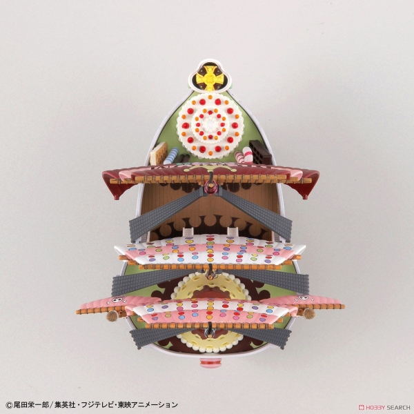 Mô Hình Lắp Ráp ONE PIECE GRAND SHIP COLLECTION QUEEN-MAMA-CHANTER của Bandai Nhật Bản