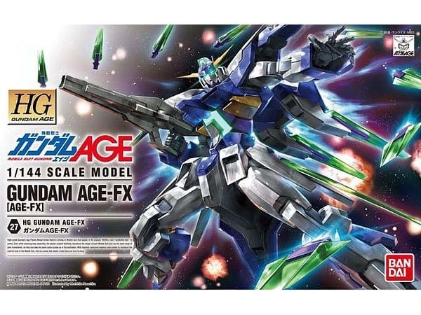 Mô Hình Lắp Ráp Gundam HG 1/144 GUNDAM AGE-FX của Bandai Nhật bản