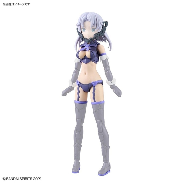 Mô Hình Lắp Ráp 30MS Phụ kiện OPTION PARTS SET 11 - Fang Costume - Color A của Bandai Nhật bản