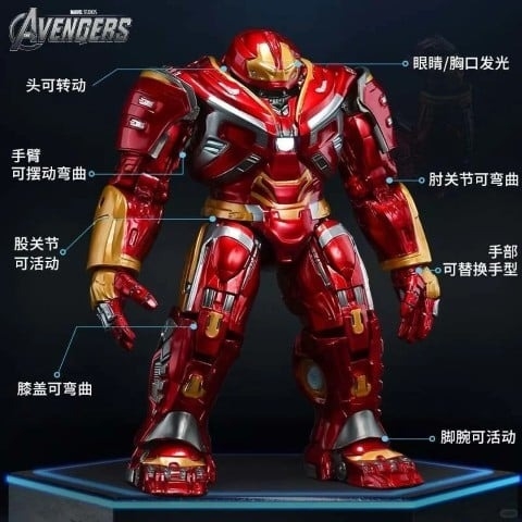 Mô Hình Ráp Sẵn Marvel Avengers: Infinity War Iron Man MK48 Hulkbuster 2.0 của ZDtoys
