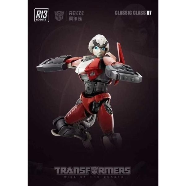 Mô Hình Lắp Ráp Transformers - (Model Kit) - Classic Class(CC) 07 - Arcee (10cm) - Luminous Eyes - ET12 của Blokees