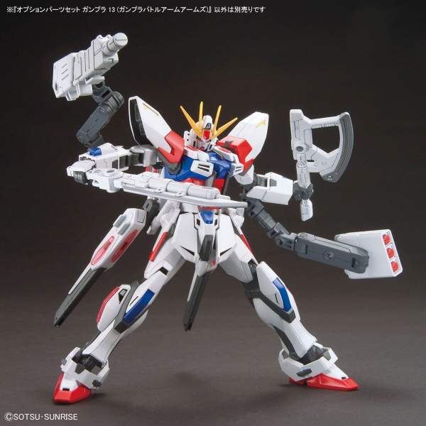 Mô Hình Lắp Ráp Gundam Bộ Phụ Kiện OPTION PARTS SET GUNPLA 13 (GUNPLA BATTLE ARM ARMS) của Bandai Nhật Bản
