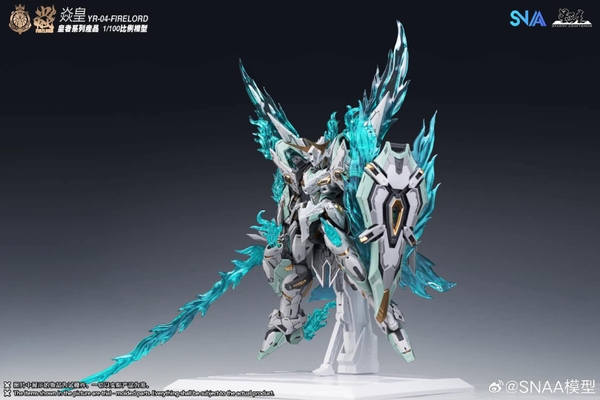 Mô Hình Lắp Ráp MG 1/100 YR-04 FIRE LORD (F.P.A.A) của SNAA (tặng kèm base, decal nước và bonus)