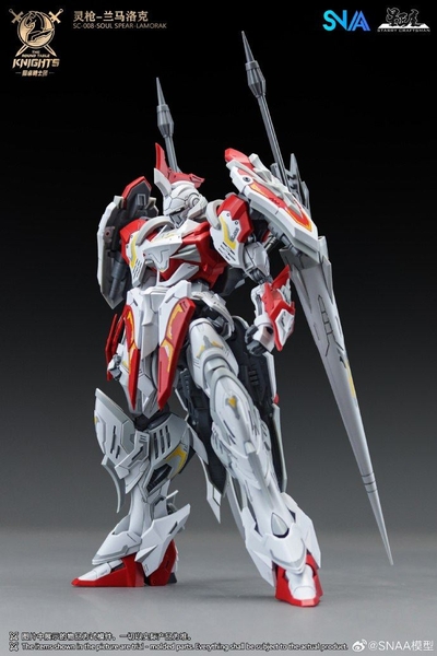 Mô hình Lắp Ráp SC008 RG/BE 1/144 Soul Spear Lamorak của SNAA