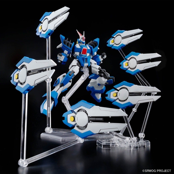 Mô Hình Lắp Ráp Gundam HG Super Robot Wars OG Ashsaviour của Bandai Nhật Bản