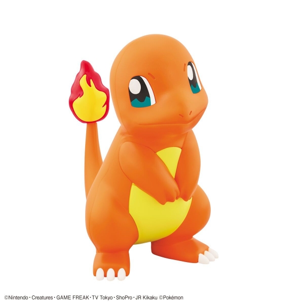 Mô Hình Lắp Ráp Pokemon PLAMO COLLECTION QUICK!! 11 Charmander của Bandai Nhật Bản