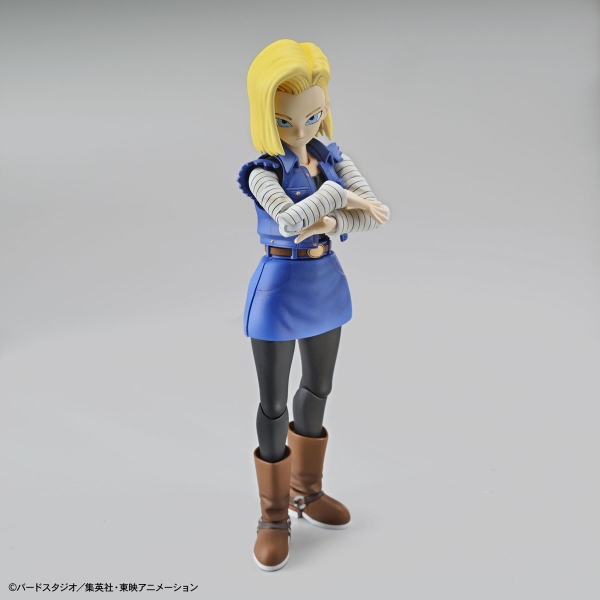 Mô Hình Lắp Ráp FRS Figure-rise Standard Android #18 (PKG renewal) của Bandai Nhật Bản