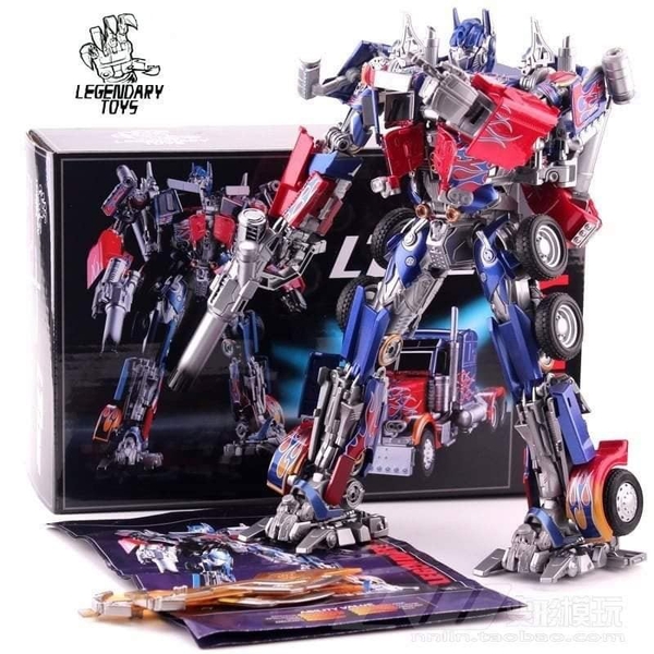 Mô hình LT02 và LT02w optimus prime màu Trắng và đỏ của legendary toys