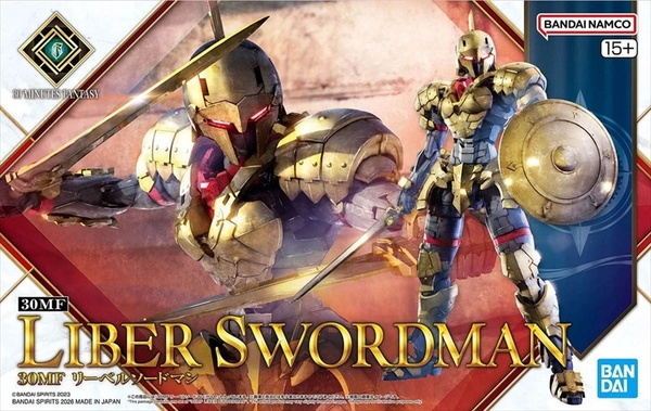 Mô Hình Lắp Ráp 30MF Liber Swordman của Bandai Nhật Bản