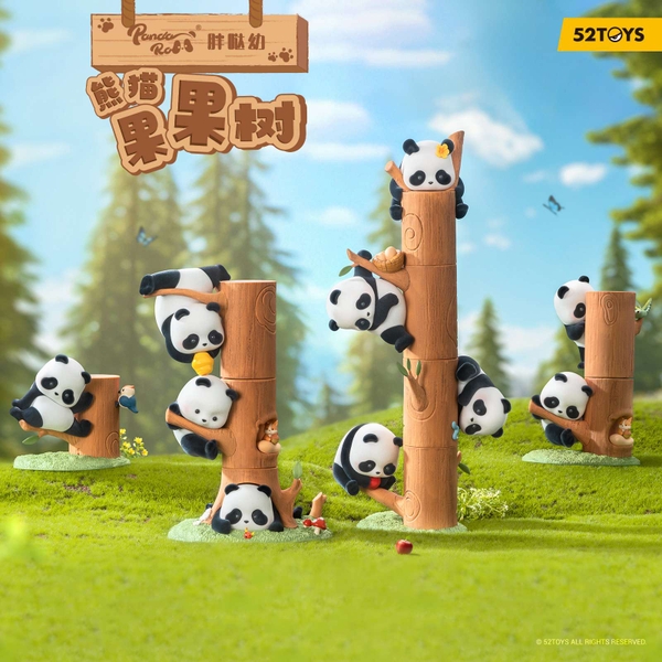 [Hộp Mù] Bllind Box PANDA ROLL Tree Climbing của 52Toys