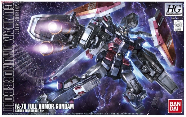 Mô Hình Lắp Ráp Gundam HG TB 1/144 Full Armor Gundam - Gundam Thunderbolt ver của Bandai Nhật bản