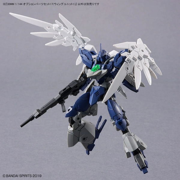 Mô Hình Lắp Ráp Bộ Phụ Kiện 30MM 1/144 OPTION PARTS SET 17 (WING UNIT 1) của Bandai Nhật bản