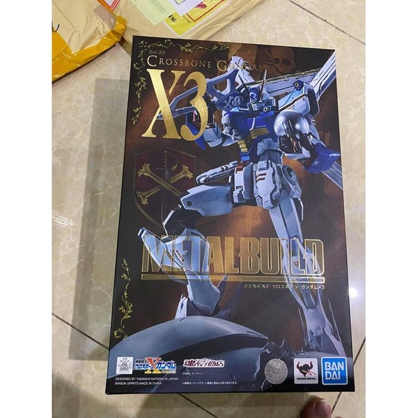 Mô hình Metalbuild Metal build Crossbone Gundam X-3 của P-bandai