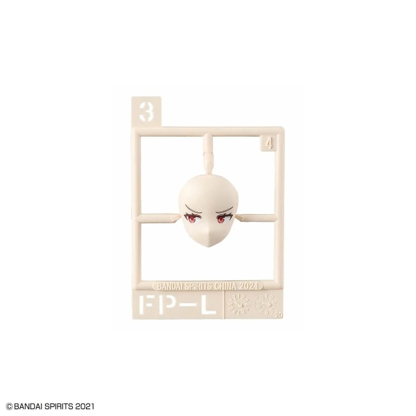 Mô Hình Lắp Ráp 30MS OPTION FACE PARTS FACIAL EXPRESSION SET 8 - COLOR B của Bandai Nhật bản